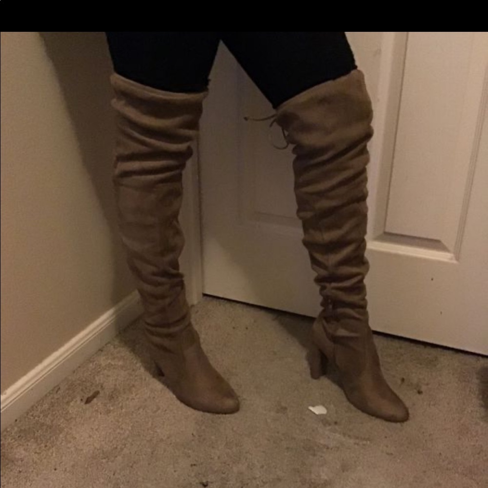 Women’s thigh high boots size 8